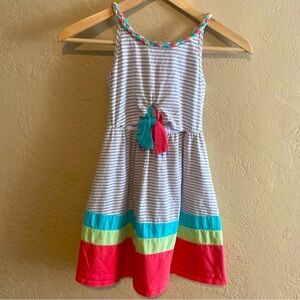 ☀️5/25☀️ Jona Michelle Girl’s Tank Dress Size 6 | Striped Size 8